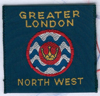 [Greater London Middlesex West District Badge]