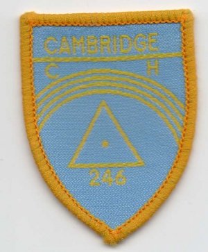 [Cambridge Crafts Hill District Badge]