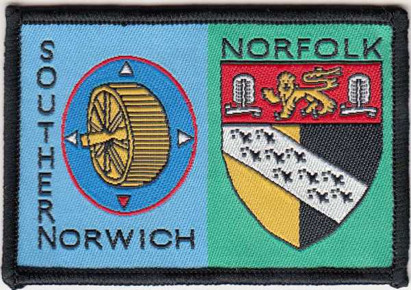 [Southern Norwich Norfolk @ NSV District Badge]