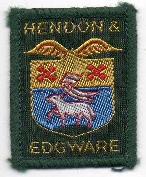 [Hendon & Edgeware District Badge]