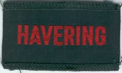 [Havering District Badge]