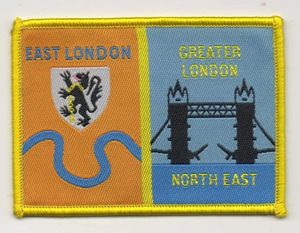 [East London Scout District @ District Badge]