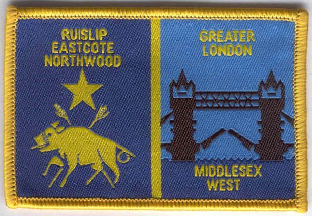 [Ruislip Eastcote Northwood @ NSV  District Badge]