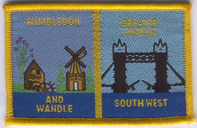 [Wimbledon & Wandle @ NSV District Badge]