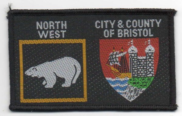 [City & County Of Bristol / North West @ District Badge]
