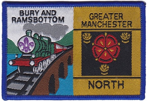 [Bury & Ramsbottom @ NSV District Badge]
